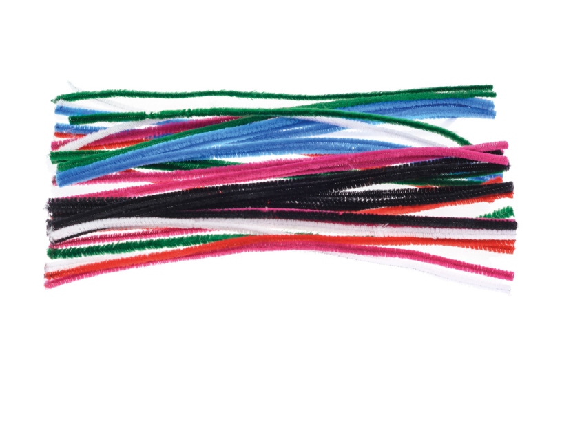 Druciki kreatywne mix kolor 30cm. 40szt. Brewis